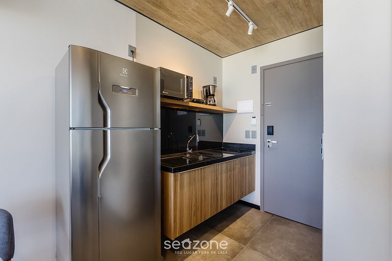 Estúdio vista mar em Prédio c/ Piscina NWT0816