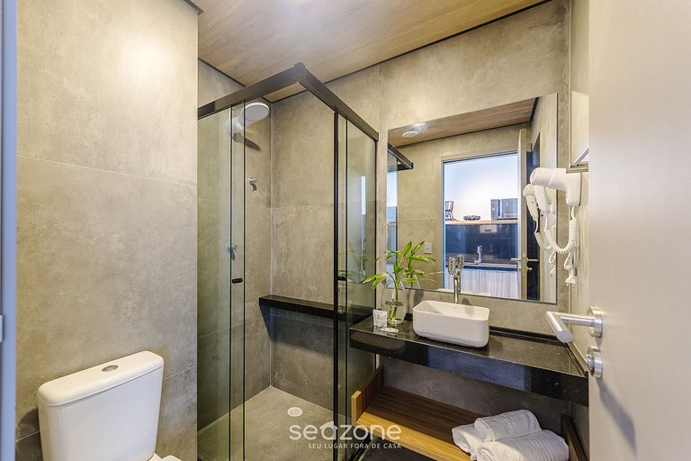 Estúdio vista mar em Prédio c/ Piscina NWT0816