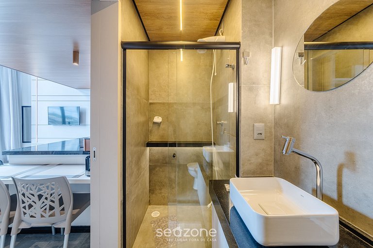 Studio a poucos passos da praia em Maceió NWT1502