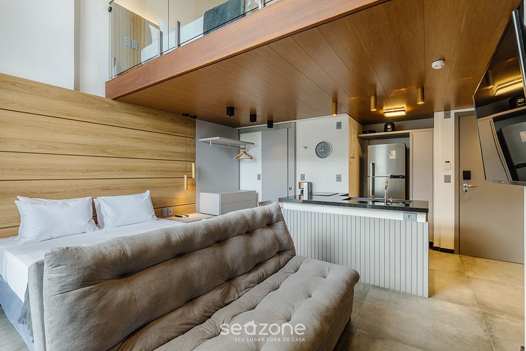 Estudio con balcón y vista al mar – NWT1503