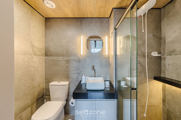 Studio com varanda e vista mar – NWT1503