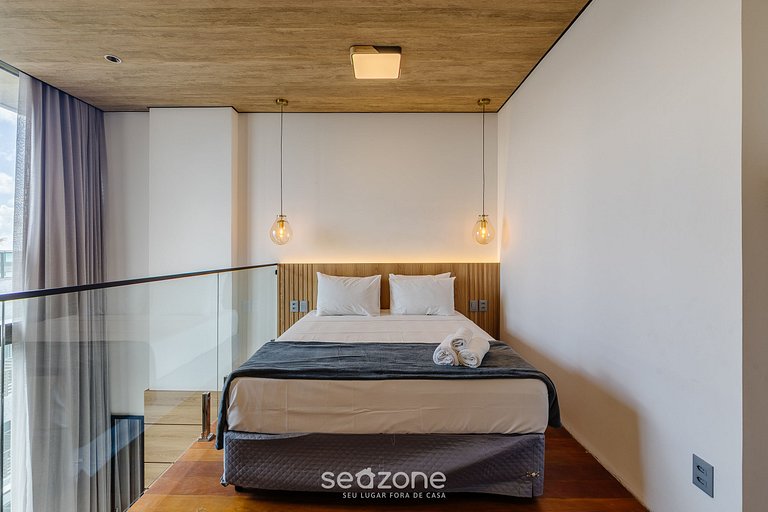 Estudio con balcón y vista al mar – NWT1503