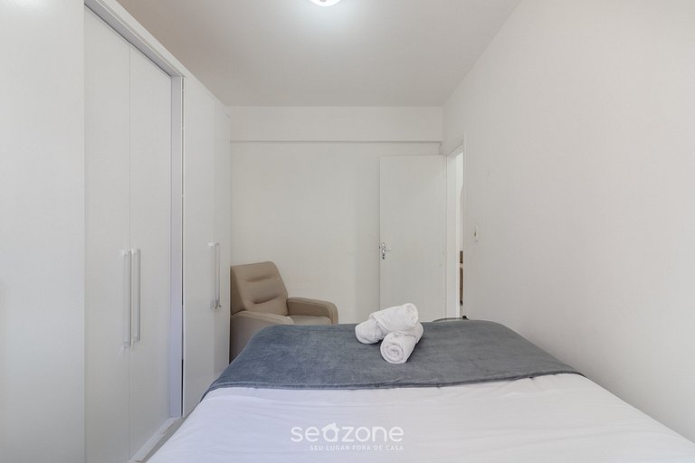 Ap completo 2 dorm a 80m de la playa en BC IDI0306