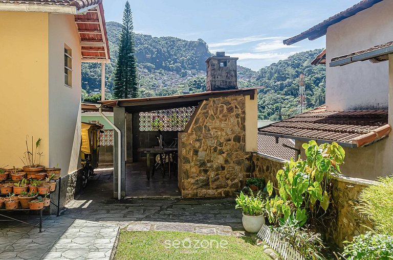 Chamosa y aconchegante casa en Petrópolis VGL041