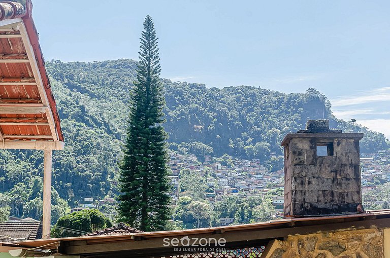 Chamosa y aconchegante casa en Petrópolis VGL041