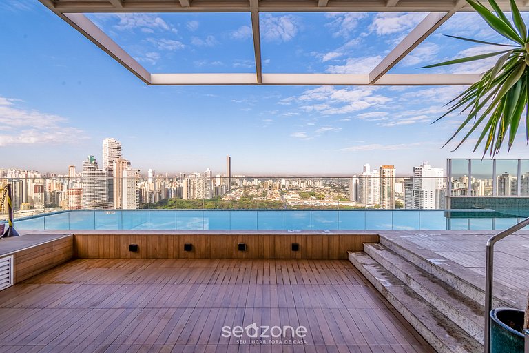 Estudio completo en condominio c/ piscina DNAG1702