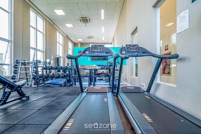 Estancia increíble con piscina y gimnasio en Setor Bueno - D