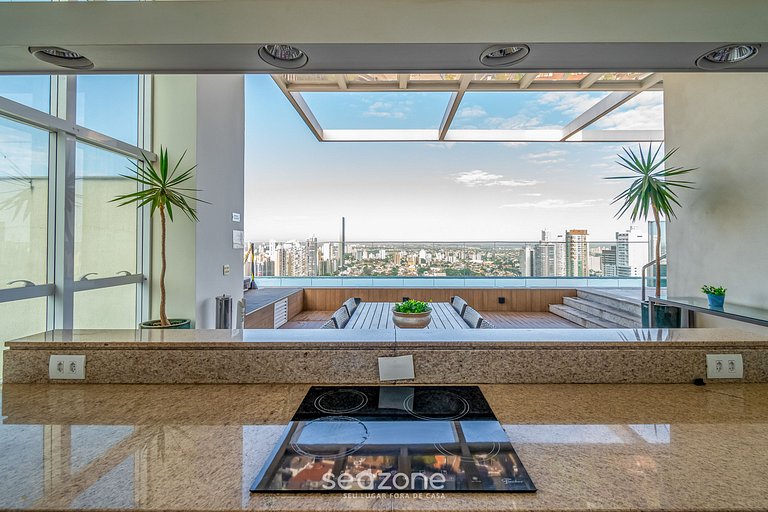 Estudio completo en condominio c/ piscina DNAG1702