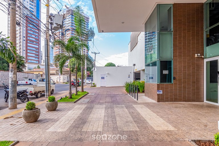 Studio em cond. com piscina e academia - DNAG0706