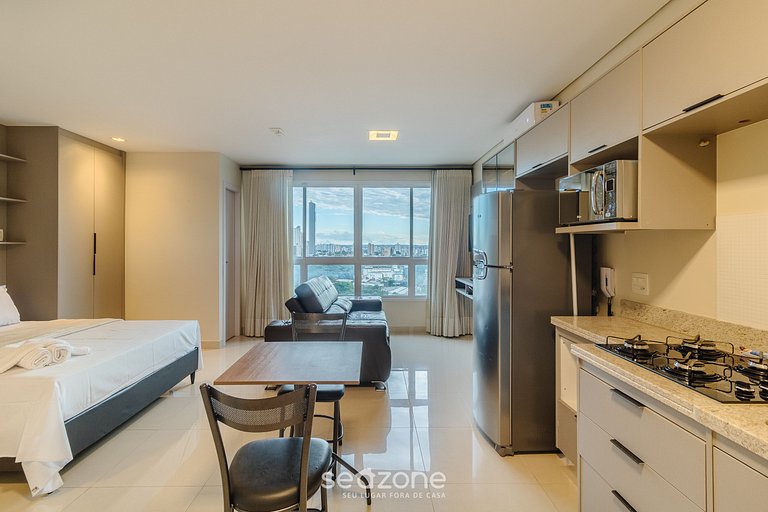 Estudio en cond. c/ piscina y gimnasio - DNAG0706