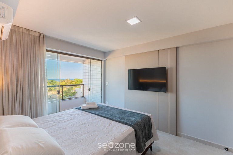 Apartamento Vista Mar 300m da Praia MMD0403