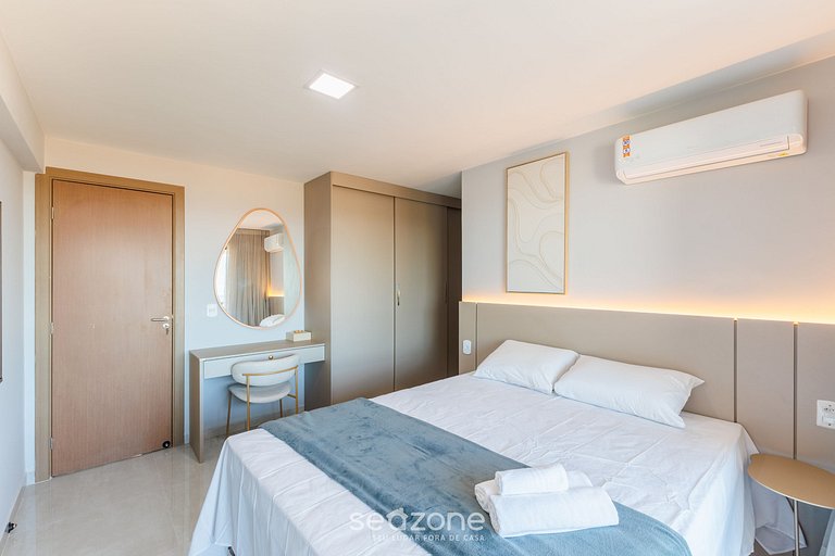 Apartamento Vista Mar 300m da Praia MMD0403