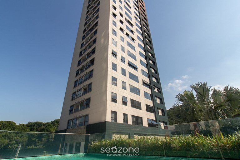 Hermoso apto en edificio con piscina MPB0034