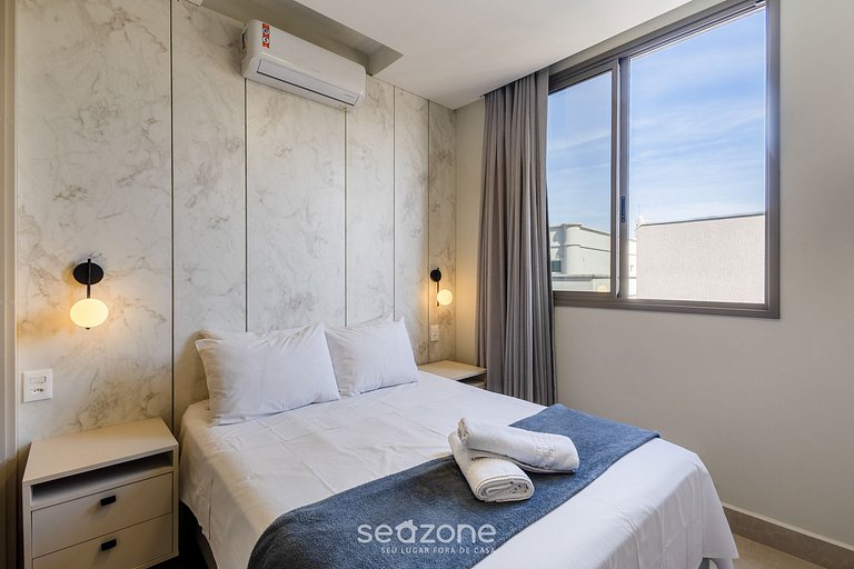 Apto c/ piscina e churrasqueira 500m praia ELF0412