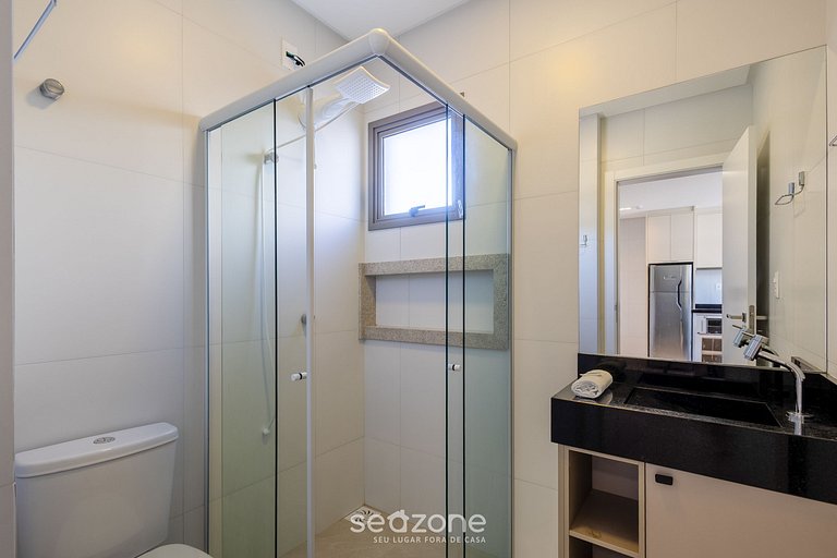 Apto c/ piscina e churrasqueira 500m praia ELF0412