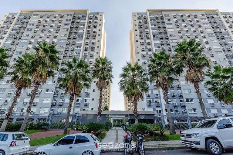 Apto c/ Churrasqueira e Garagem POA GPL1305