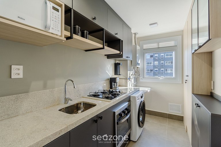 Apto c/ Churrasqueira e Garagem POA GPL1305