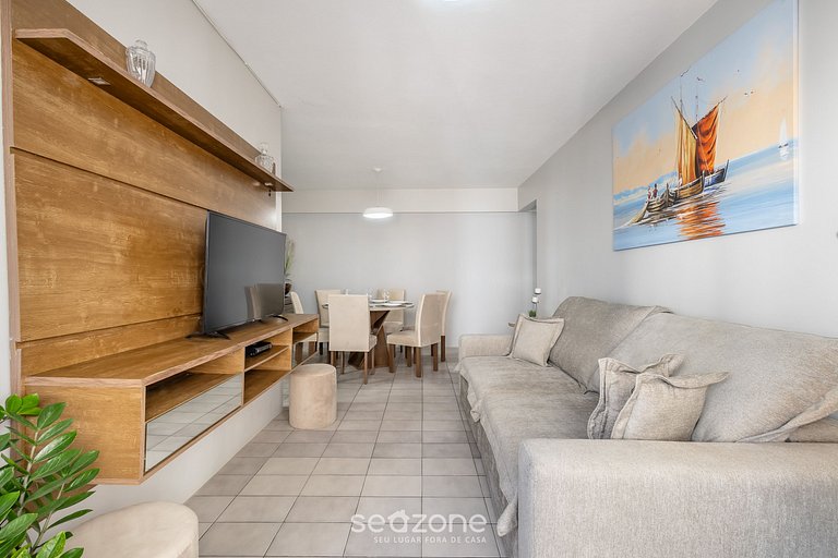 Apto beira-mar em Balneário Camboriú CET603