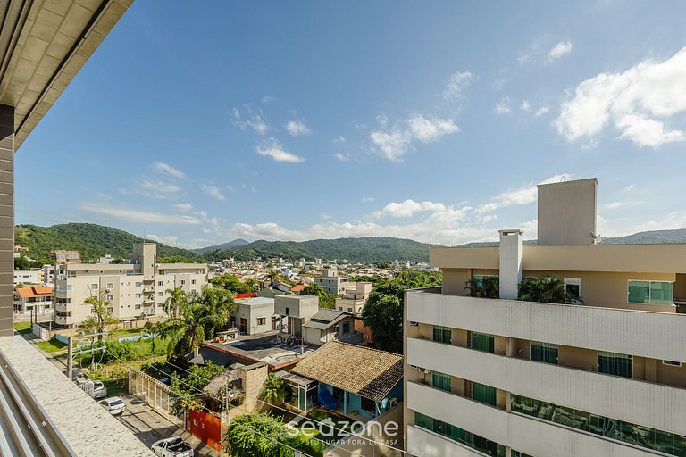 Depto c/ parrilla y vista 500m del mar ELF0405