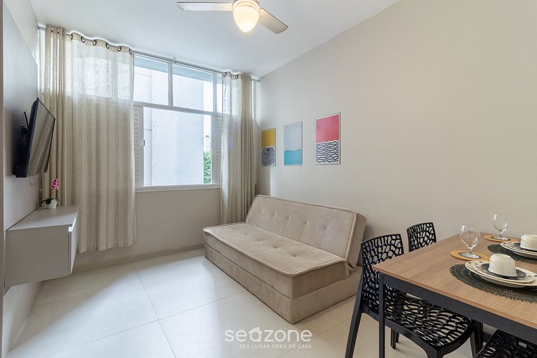 Viva a Barra: Apto a 400m da Praia – PAI0303