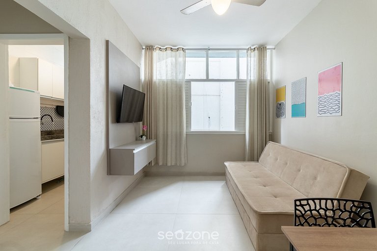 Viva a Barra: Apto a 400m da Praia – PAI0303