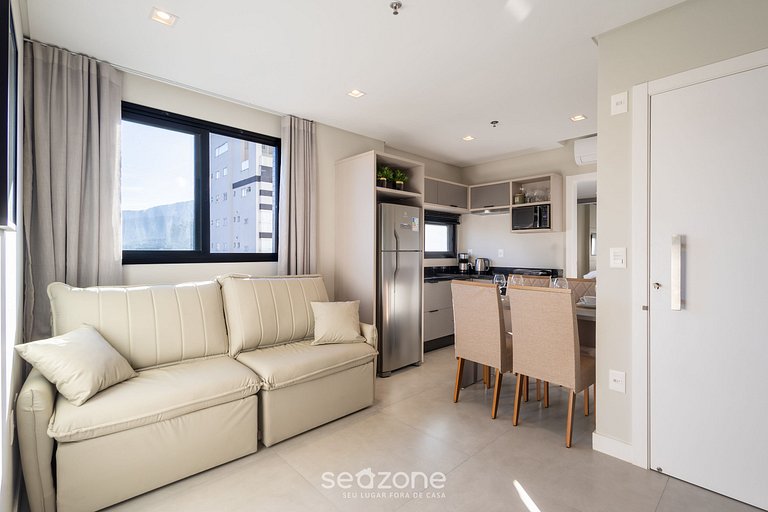 Apto 2D c/ piscina y gym a 280m de playa MHF1109