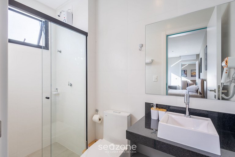 Apto 2D c/ piscina y gym a 280m de playa MHF1109