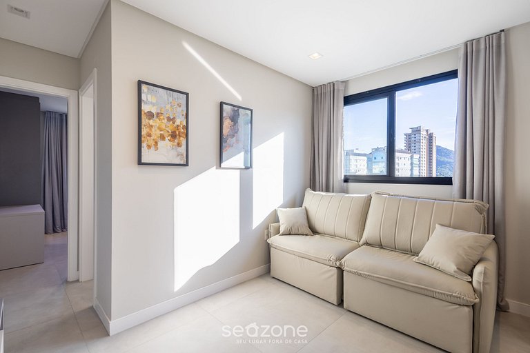 Apto 2D c/ piscina y gym a 280m de playa MHF1109