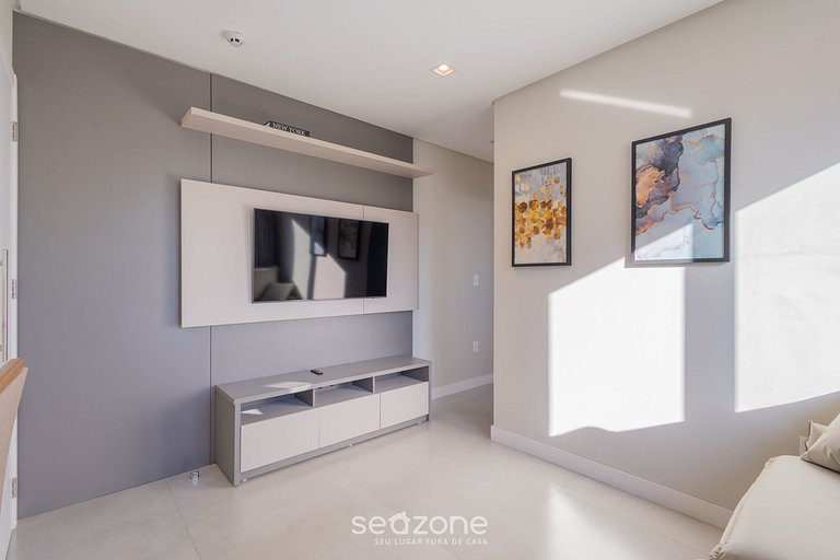 Apto 2Q c/ piscina e acad. 280m da Praia MHF1109