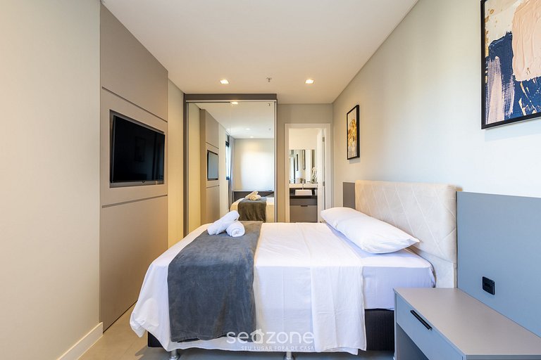 Apto 2H c/ piscina y gimn. a 280m playa MHF1209