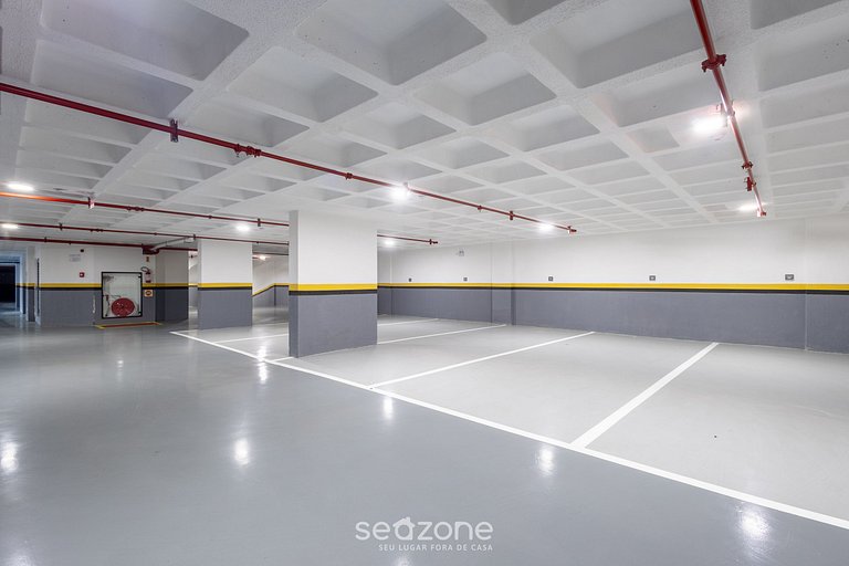 Apto 2Q c/ piscina e acad. 280m praia MHF1209