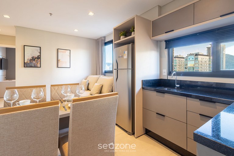 Apto 2H c/ piscina y gimn. a 280m playa MHF1209