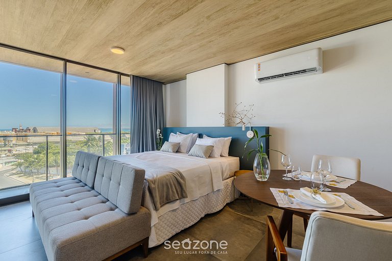 Conforto e vista a poucos passos do mar NWT0711