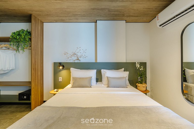 Estúdio Moderno Vista Lateral Mar NWT0704