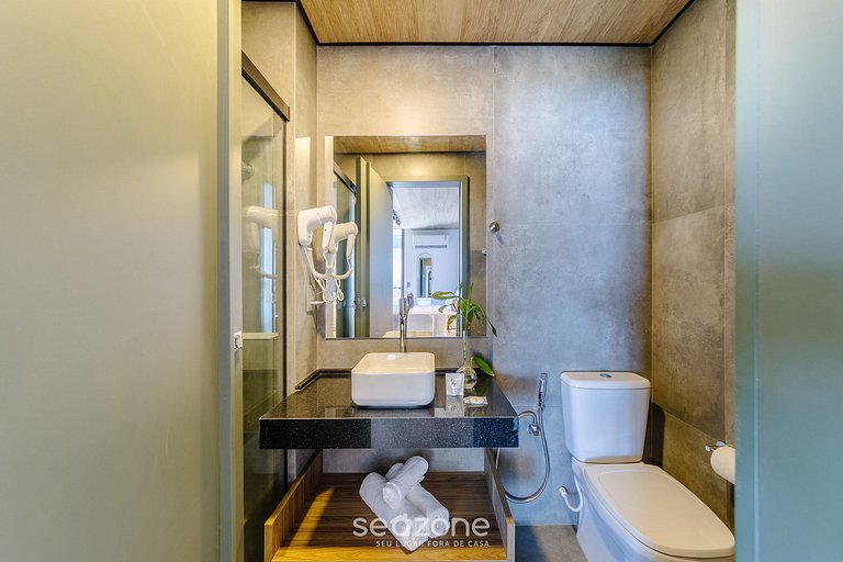 Lindo Estúdio c/ Vista Mar Lateral NWT0706