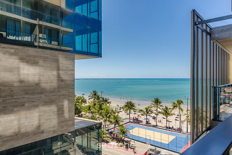 Hermoso estudio con vista lateral al mar NWT0706