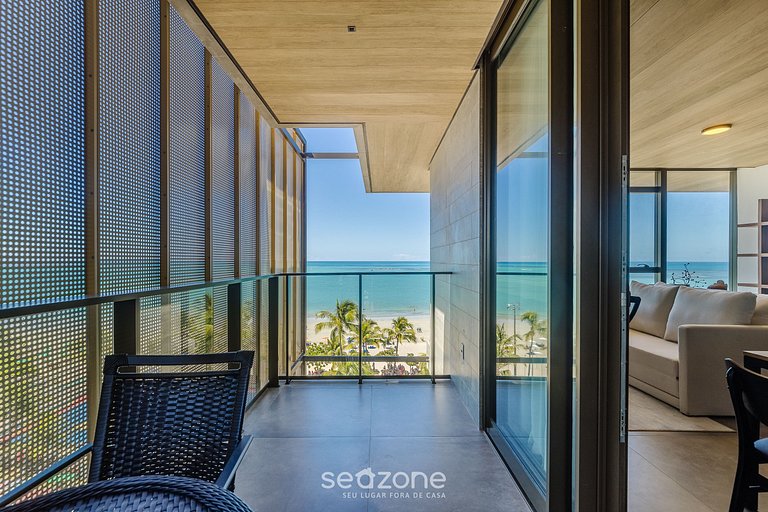 Apto con vistas al mar en primera línea de costa NWT0707