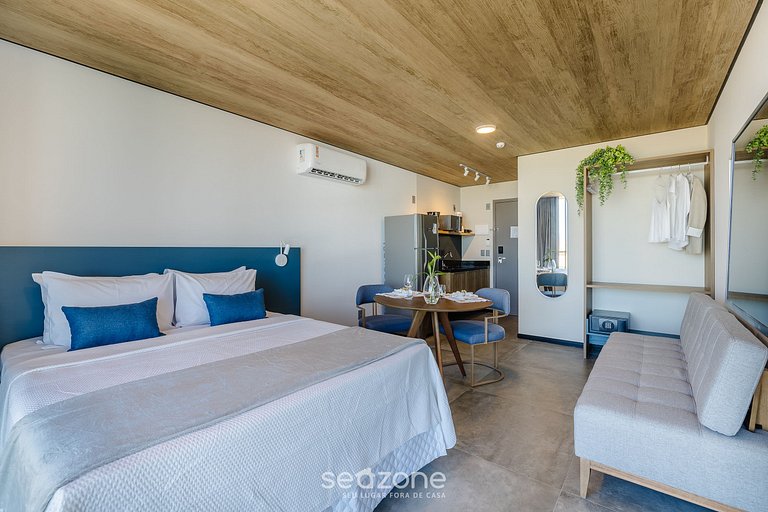 Acogedor en edificio c/ piscina frente mar NWT0710