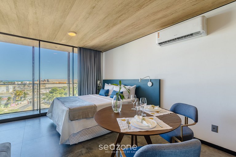 Estudio en edificio c/ piscina frente mar NWT0710