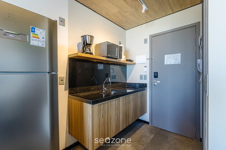 Estudio en edificio c/ piscina frente mar NWT0710