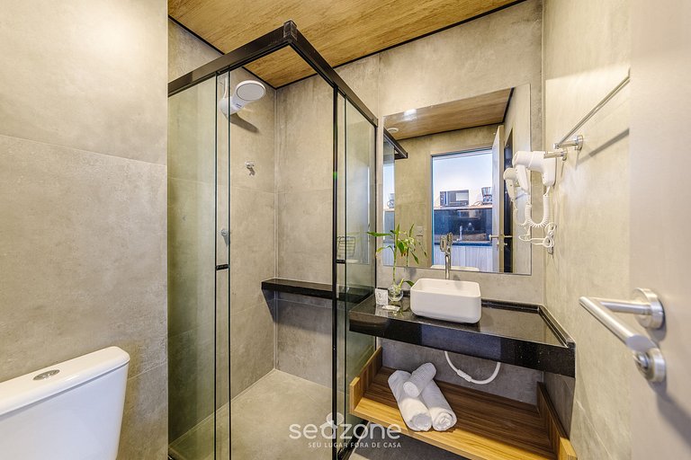 Estudio en edificio c/ piscina frente mar NWT0710