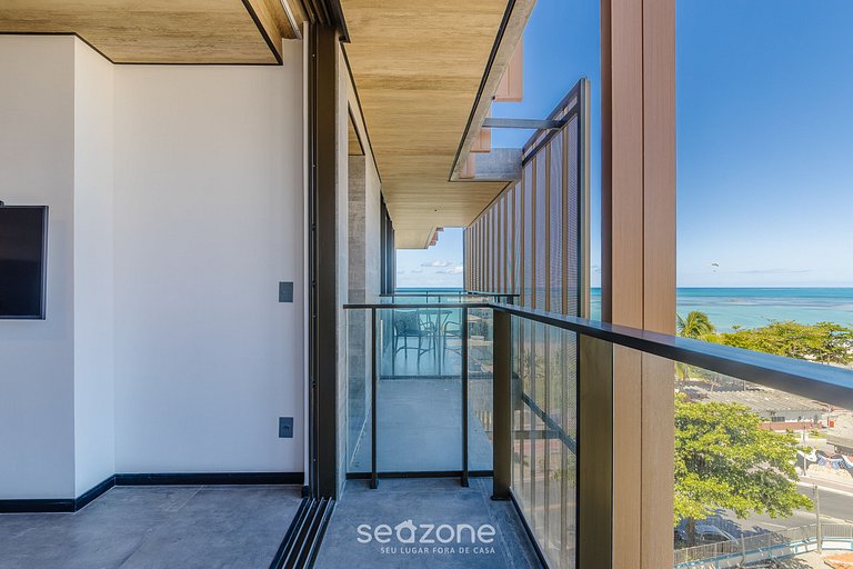 Acogedor en edificio c/ piscina frente mar NWT0710