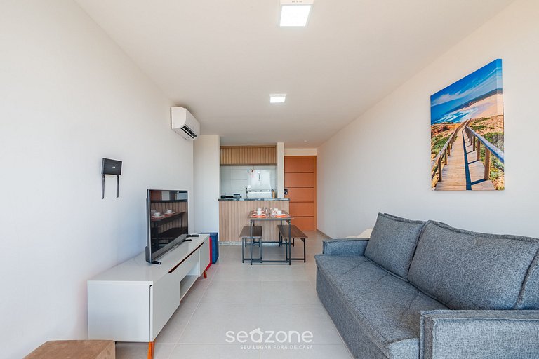 Lindo Apto em prédio c/ Piscina, Guarajuba AGA0203