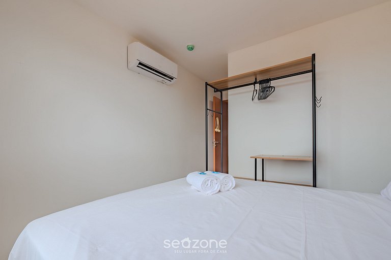 Hermoso apt en edif. c/ piscina Guarajuba AGA0203