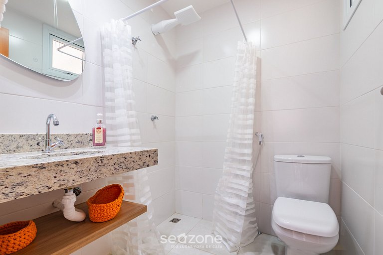 Hermoso apt en edif. c/ piscina Guarajuba AGA0203