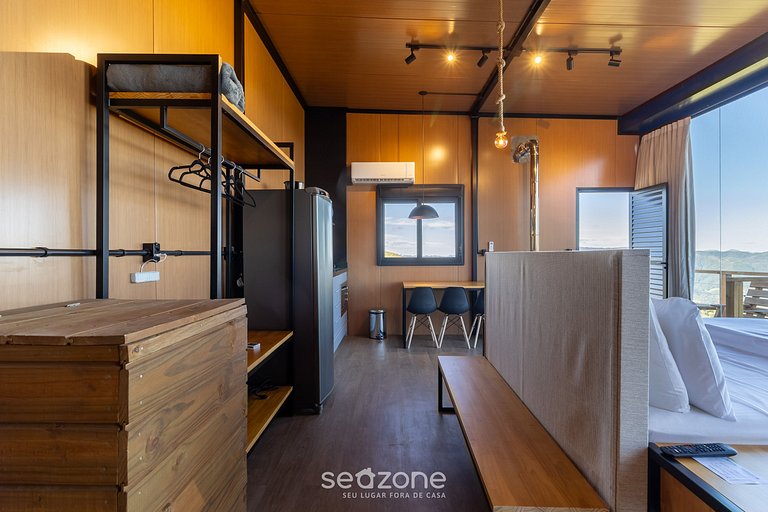 Cabana com jacuzzi e vista na serra | VST036