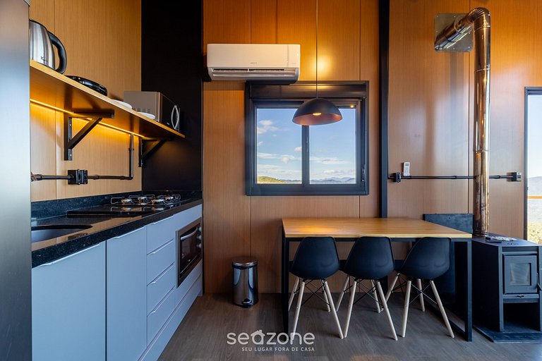 Cabaña con jacuzzi y vista en la sierra | VST036