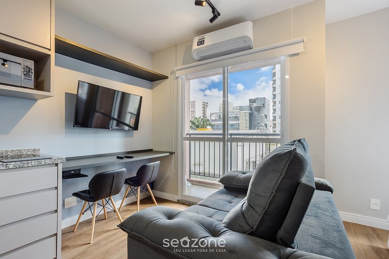 Hermoso studio Pinheiros a 500m del metro CPM0303