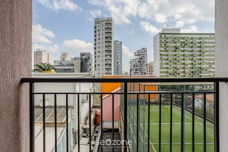 Hermoso studio Pinheiros a 500m del metro CPM0303