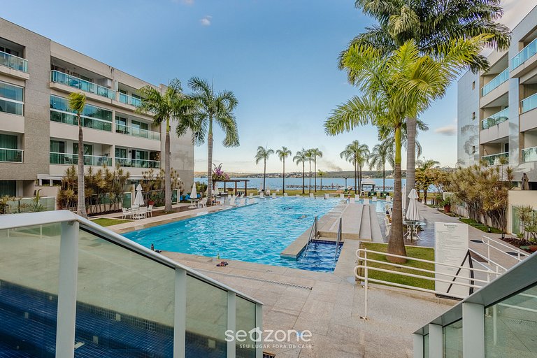 Studio em cond. c/ Piscina, Asa Sul - CBLS0102